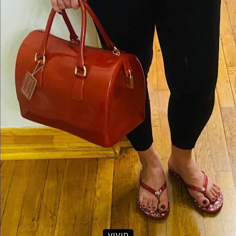 Authentic Furla medium candy bag!